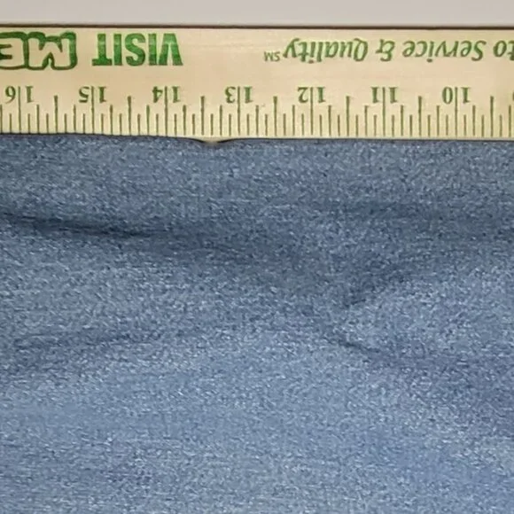 C.J. Banks Womens Blue Denim Long Sleeve Button Up Embroidered Jacket Size 1X - Picture 6 of 13